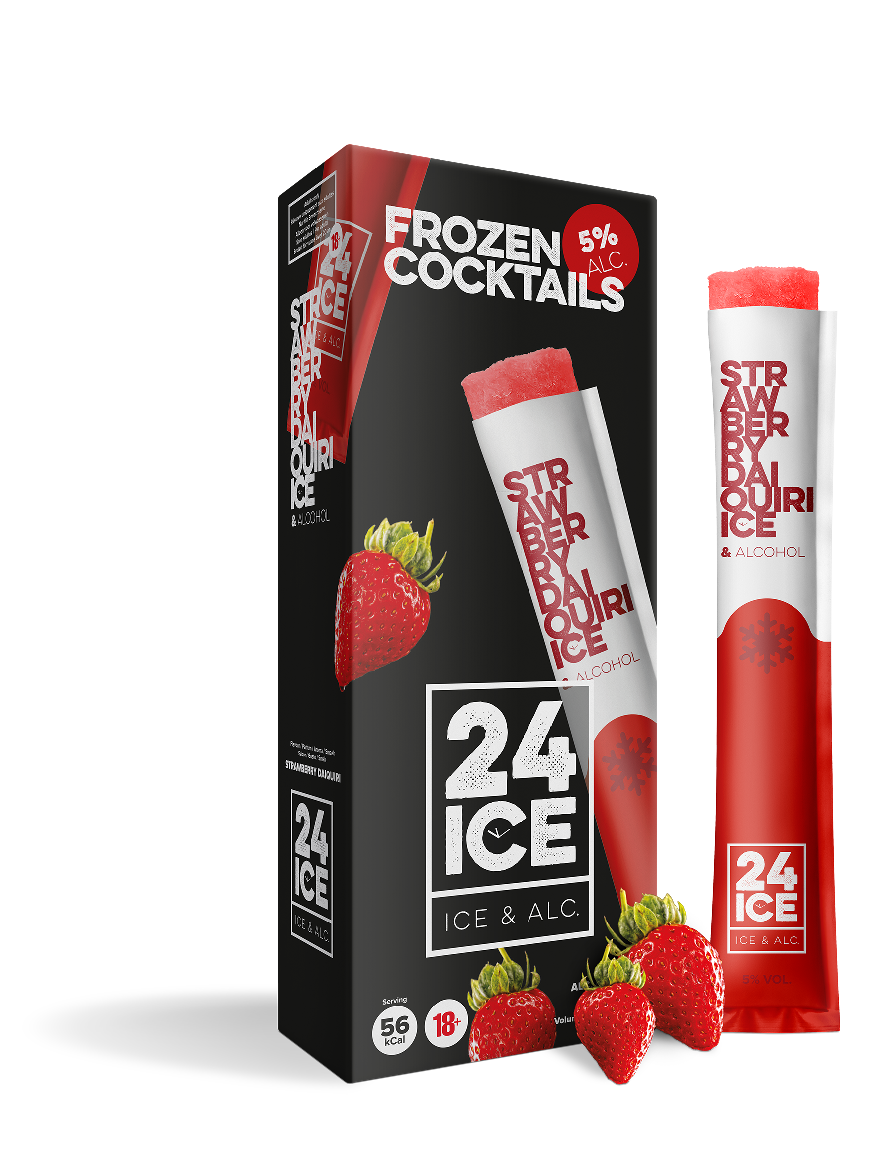 24 ICE Strawberry Daiquiri 5x 0,065L (5% Vol.) 