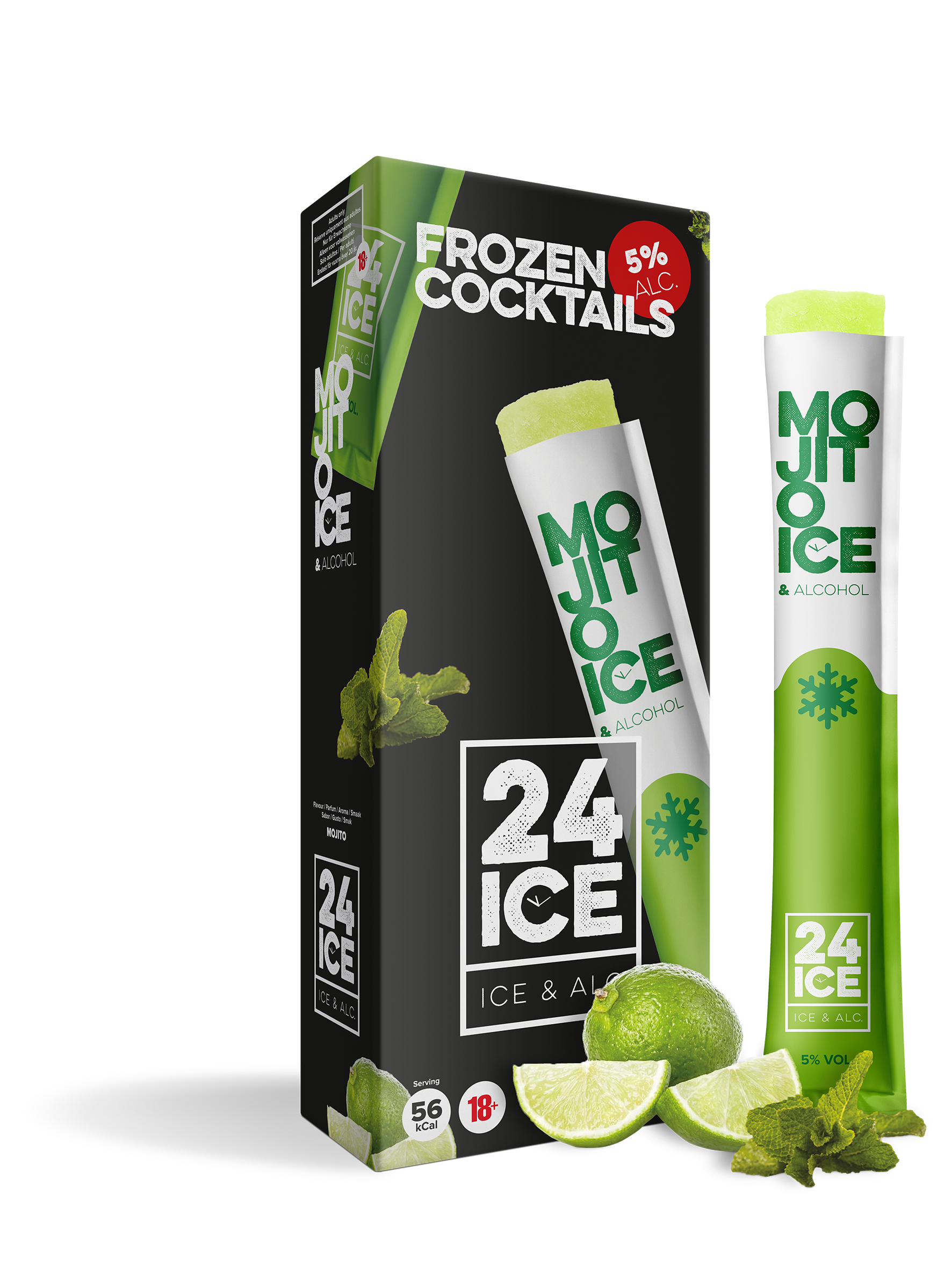 24 ICE Mojito 5x 0,065L (5% Vol.)